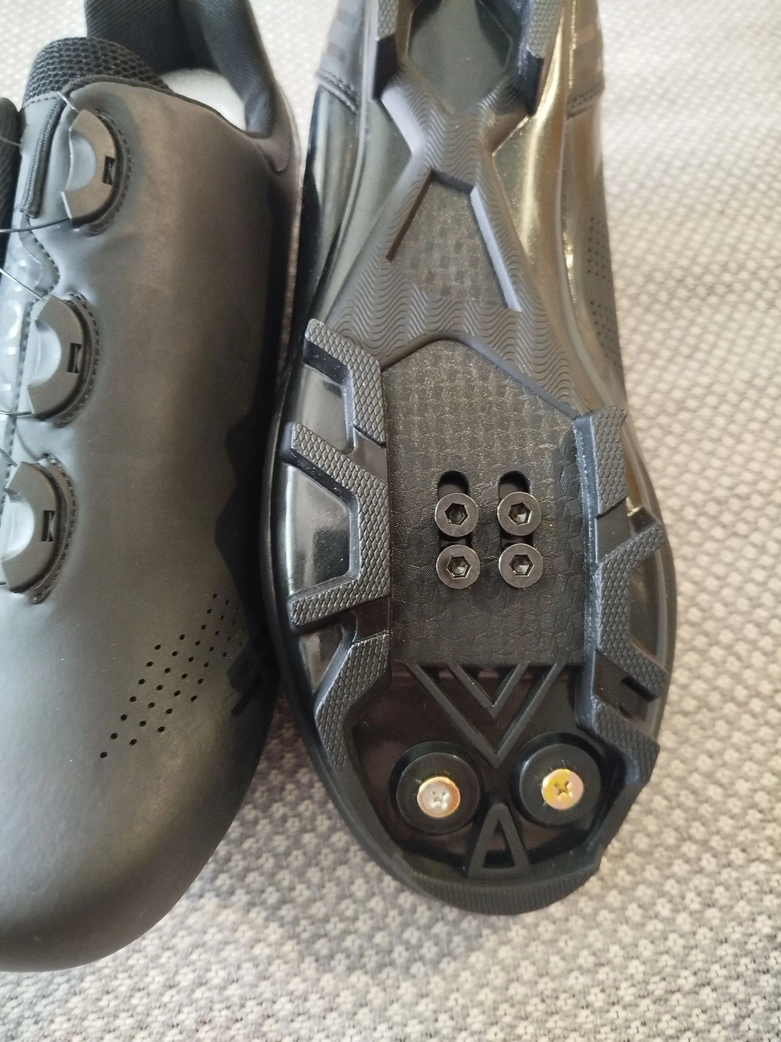Zapatillas Ciclismo Talla 45 Negras – photo 4